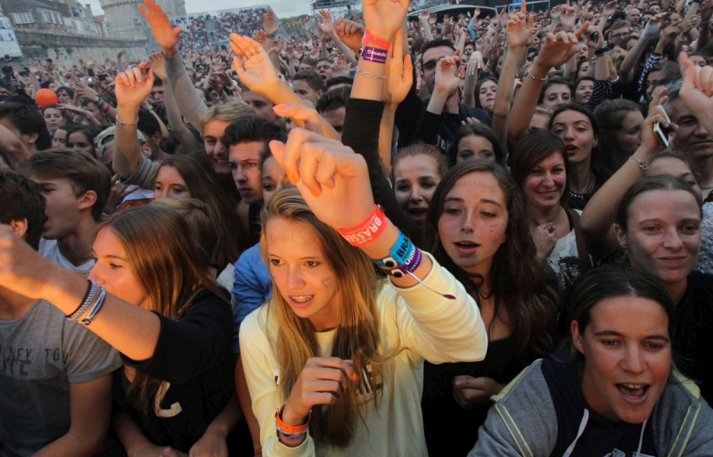 La trentième édition des Francofolies de la Rochelle s'est déroulée en juillet 2014.