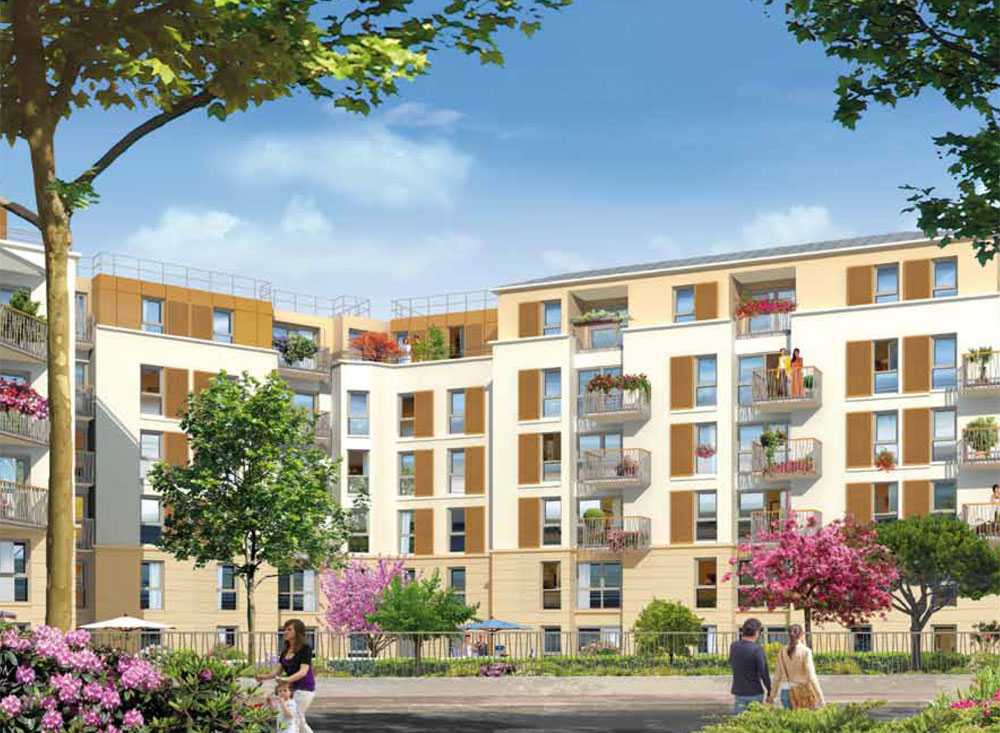 Vue du programme immobilier « Avant-Première » à Épinay-sur-Seine