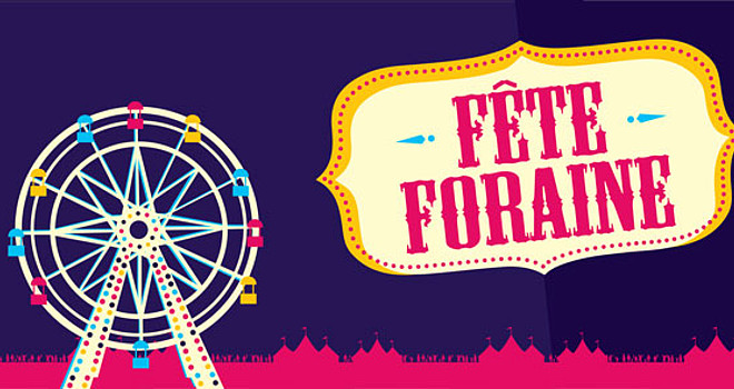 Affiche officielle de la fête foraine de Vannes