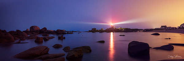 Le phare de Pontusval à Brignogan