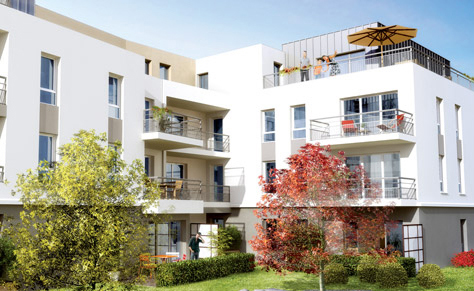 Programme immobilier du Carré Saint-Hélier, à Rennes.