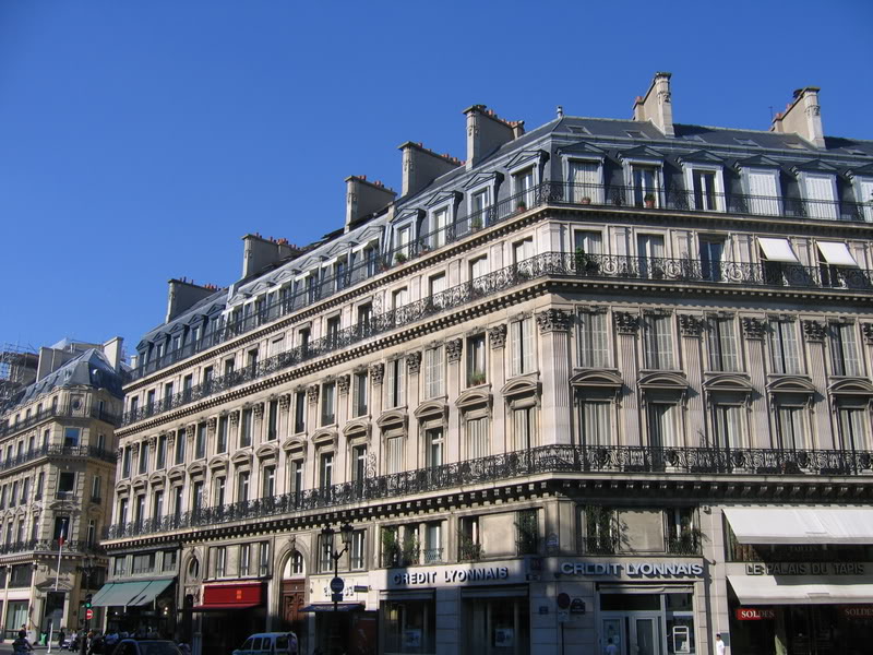Immeuble haussmannien, avenue de l'opéra, Paris