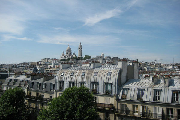 Appartement à Paris avec vue sur la basilique du Sacré-Cœur