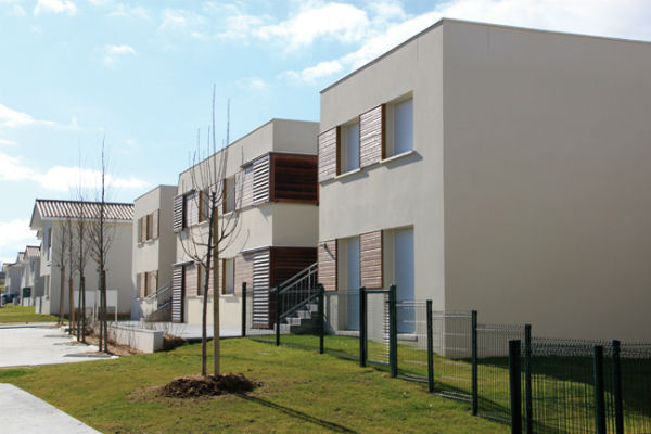 Ensemble de logements sociaux neufs