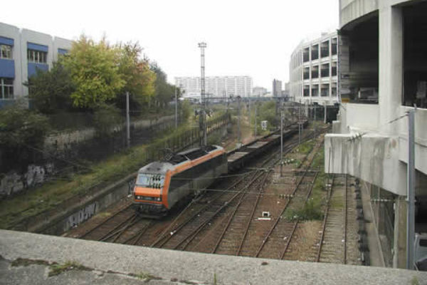 Voies ferrées dans Paris