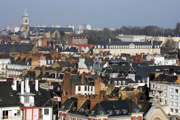 Aperçu du centre historique de Rennes