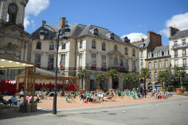 Rennes en été