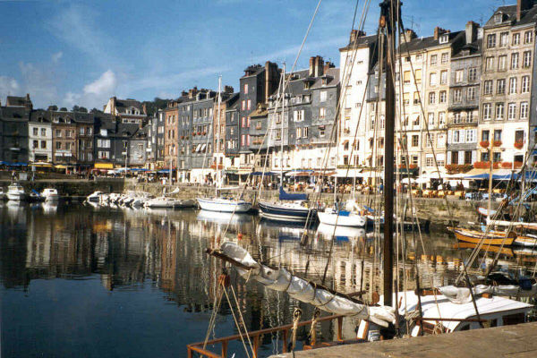 Vue du port de Honfleur