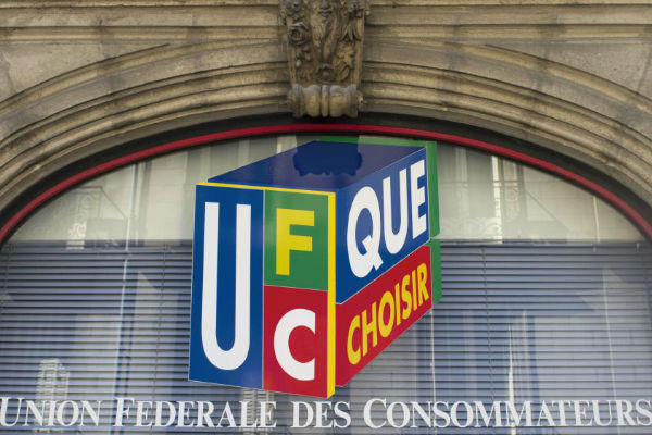 Vitrine du siège de l'union des consommateurs