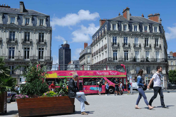 Place Saint-Pierre, dans le cœur de Nantes