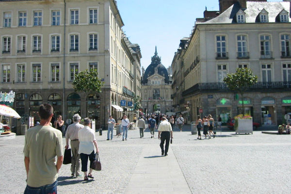 Place de la mairie, Rennes